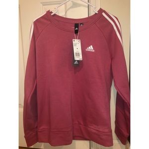 Pink Adidas Crewneck